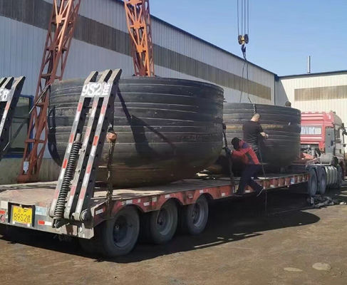 وعاء ضغط الرأس البيضاوي 6 ملم ASTM A105 غطاء بيضوي