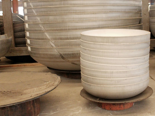 وعاء ضغط الرأس البيضاوي 6 ملم ASTM A105 غطاء بيضوي